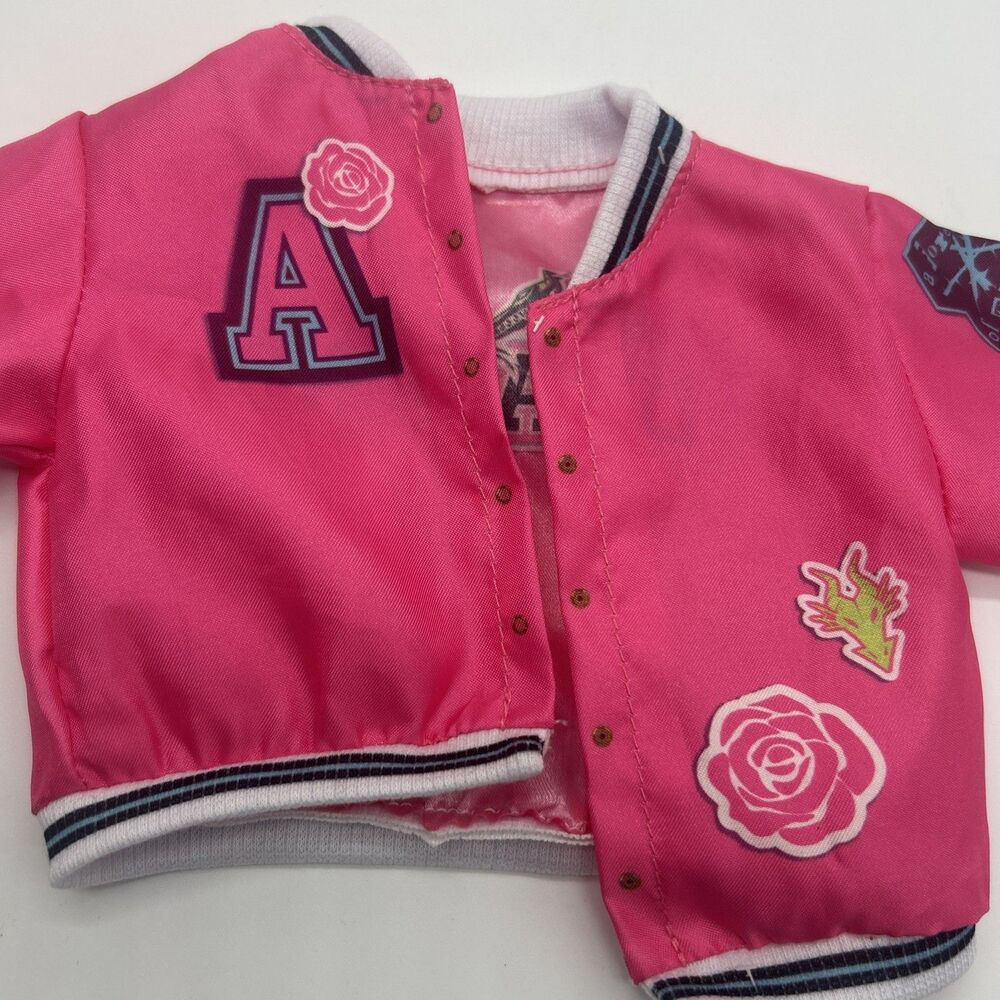 Disney ily 4ever Pink Varsity Jacket Inspired By Aurora For 18 Inch Doll